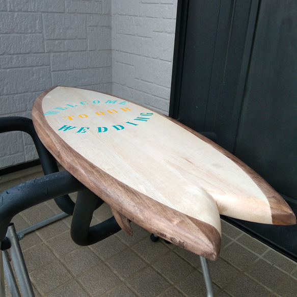 木製サーフボード　WelcomeBoard　再販 6枚目の画像