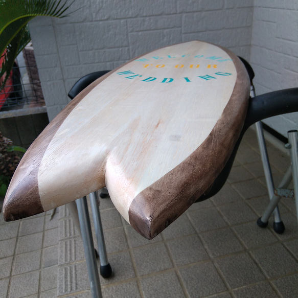 木製サーフボード　WelcomeBoard　再販 8枚目の画像