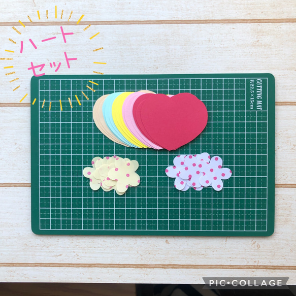 NEW⭐︎ブルーふち見開き色紙セット⭐︎色紙・寄せ書き用✽  くま 8枚目の画像