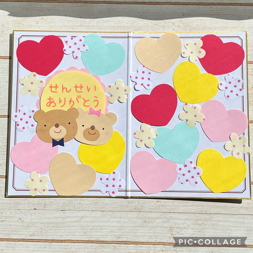 NEW⭐︎mini見開き色紙セット⭐︎色紙・寄せ書き用✽ 【boy&girl