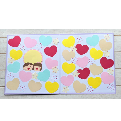 k♡p プロフィールをご覧下さい(^^)ページ ✳︎【最終販売】NEW⭐︎パープル見開き色紙セット⭐︎色紙