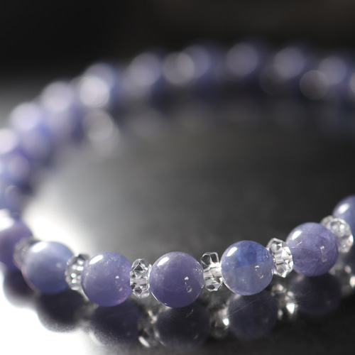 ☆スーパープレミアムブレス☆…☆黝簾石（ﾕｳﾚﾝｾｷ）・タンザナイト：6  