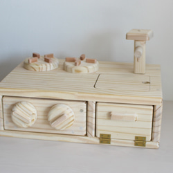 子どもが夢中！本格おままごとキッチン｜ハンドメイド、手作り通販