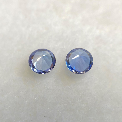 10％OFFクーポン開催中】ベニトアイト ルース 約0.12ct/2石
