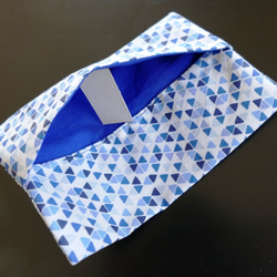 Pocket Tissue Cover Liberty Neptune（藍色）Pocket Tissue Case Cloth 第2張的照片