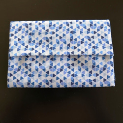 Pocket Tissue Cover Liberty Neptune（藍色）Pocket Tissue Case Cloth 第4張的照片