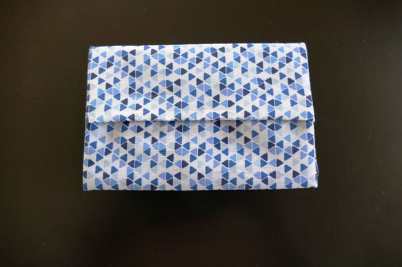 Pocket Tissue Cover Liberty Neptune（藍色）Pocket Tissue Case Cloth 第4張的照片