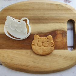 猫 CAT スタンプ付き クッキー型 2枚目の画像