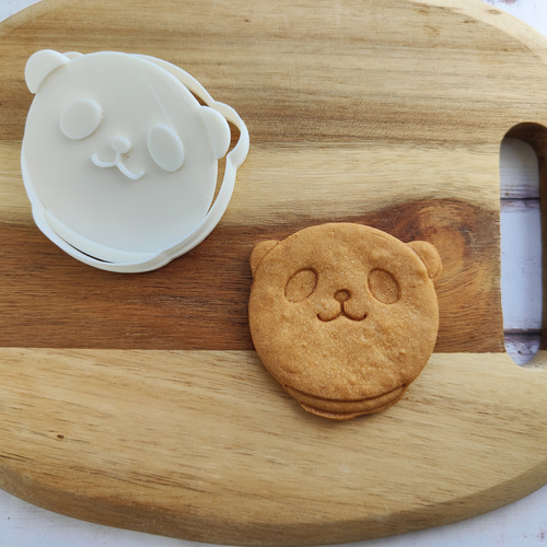パンダ PANDA スタンプ付き クッキー型 その他キッチン小物