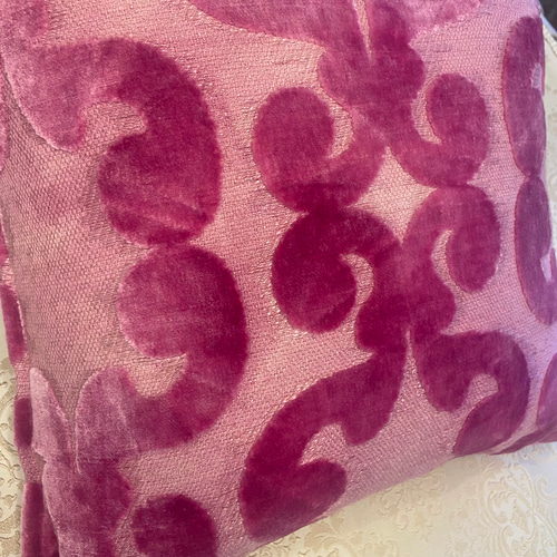 DESIGNERS GUILD クッションカバー/ピンク クッション・クッション