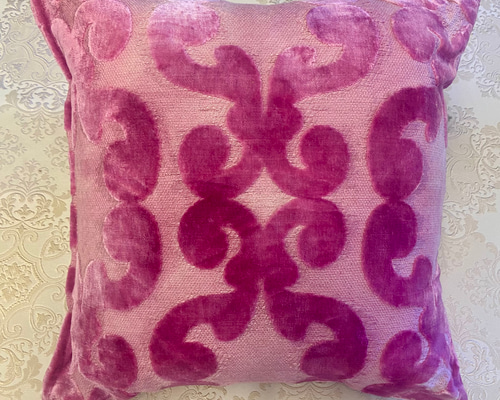 DESIGNERS GUILD クッションカバー/ピンク クッション・クッション