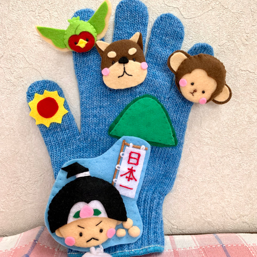 桃太郎 手袋シアター おもちゃ・人形 大福 通販 15512503｜Creema