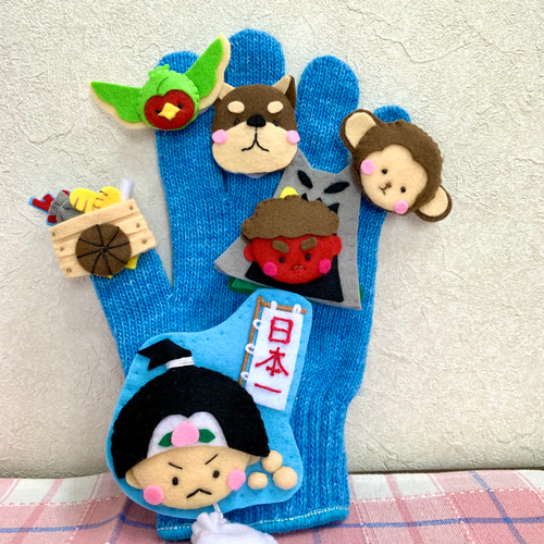 桃太郎 手袋シアター おもちゃ・人形 大福 通販 15512503｜Creema
