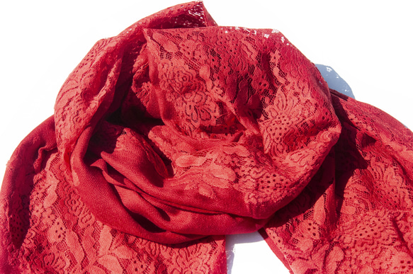喀什米爾Cashmere 手織圍巾 編織圍巾 針織圍巾 純羊毛圍巾-蕾絲 聖誕節禮物 交換禮物 母親節禮物 情人節禮物 第4張的照片