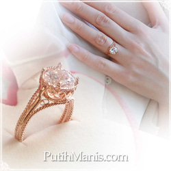ル 年末のプロモーション silver925/ブラジル産アメジストリング/クッションカット/3.7ct アクセサリー