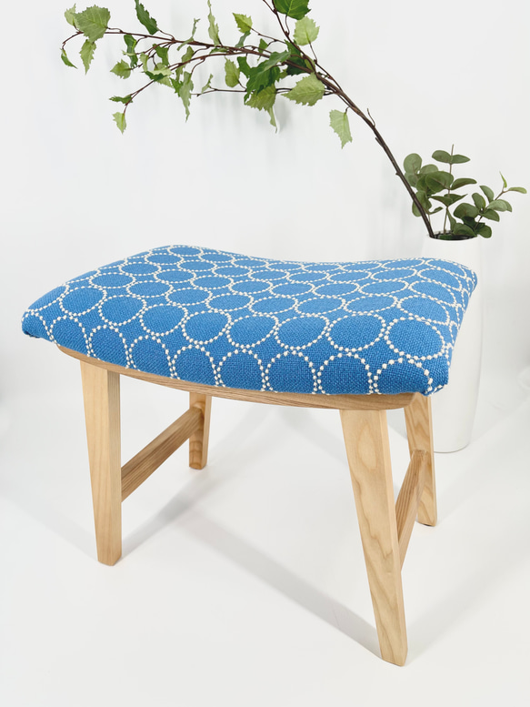 オーダー ミナペルホネン ゆったり座面 クヴァドラKvadraブルー