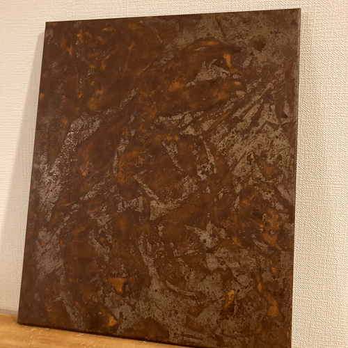 アートパネル】錆 一点物 インテリア 壁掛け ディスプレイ 金属 その他