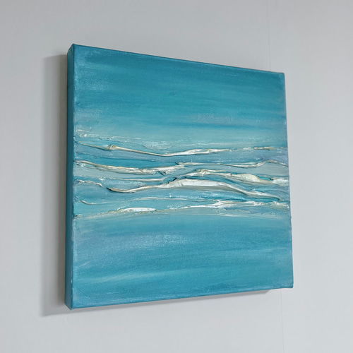 Serenity/抽象画(30 Cubic)/北欧/アート/インテリア/モダン/現代