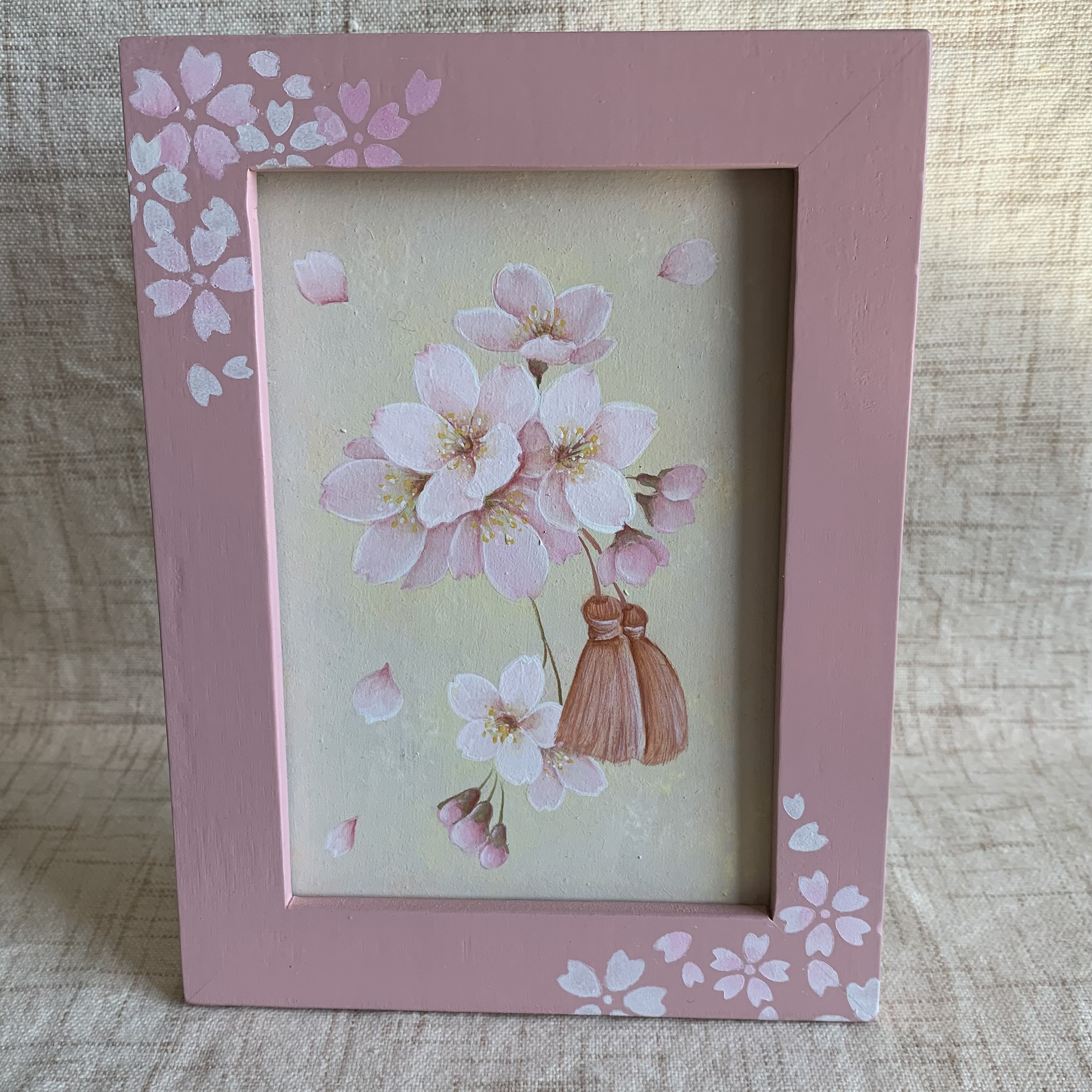 ガーデニング用の壁掛けトールペイント