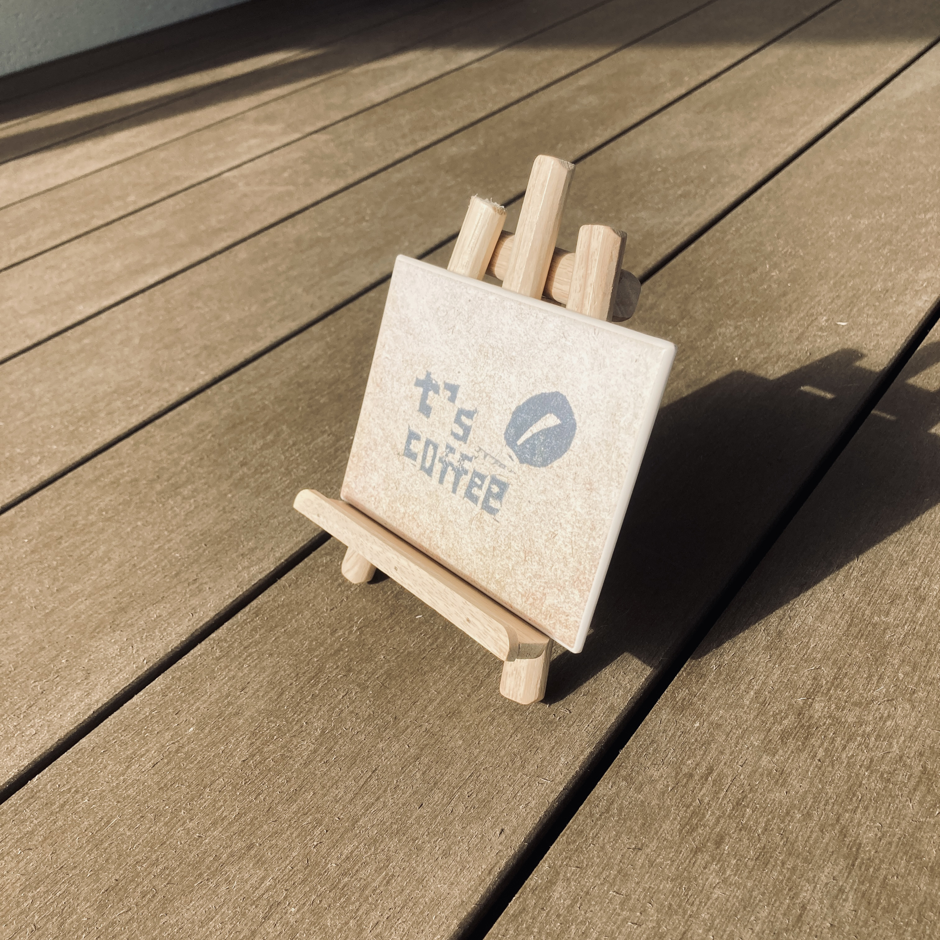 【受注製作】ロゴ陶板（小）　あなたのお店の看板・表札の新しいカタチ