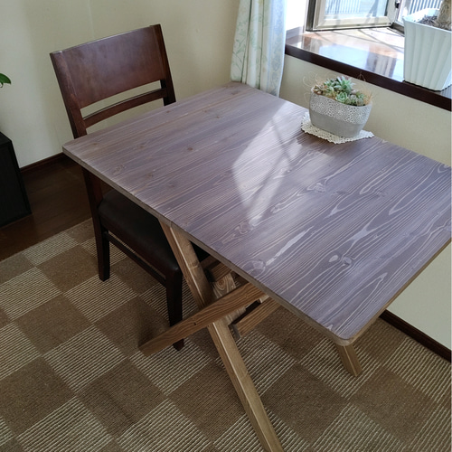 木製テーブル【折りたたみ収納可】 継ぎ足しテーブル【サイズ