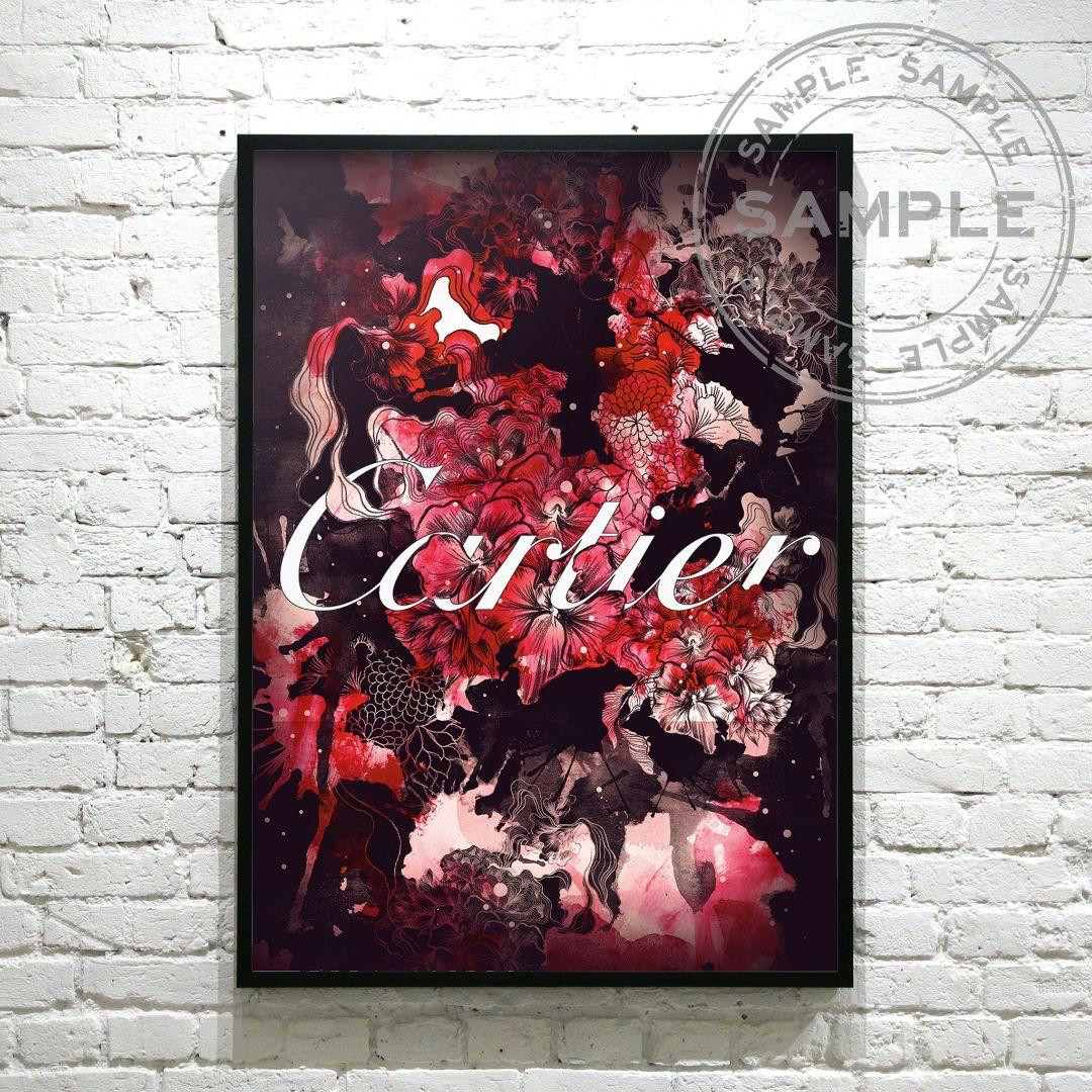 101] インテリア アートポスター ブランドオマージュ 海外アート