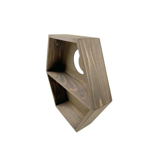 六角形 木製ラック 天然石 ムーン その他アクセサリー 街のシール屋