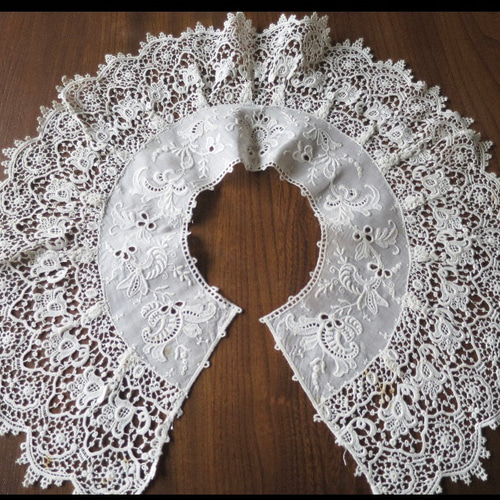 かわいい！フランス アンティーク*ヴィンテージ* 襟*ケープ 付け襟