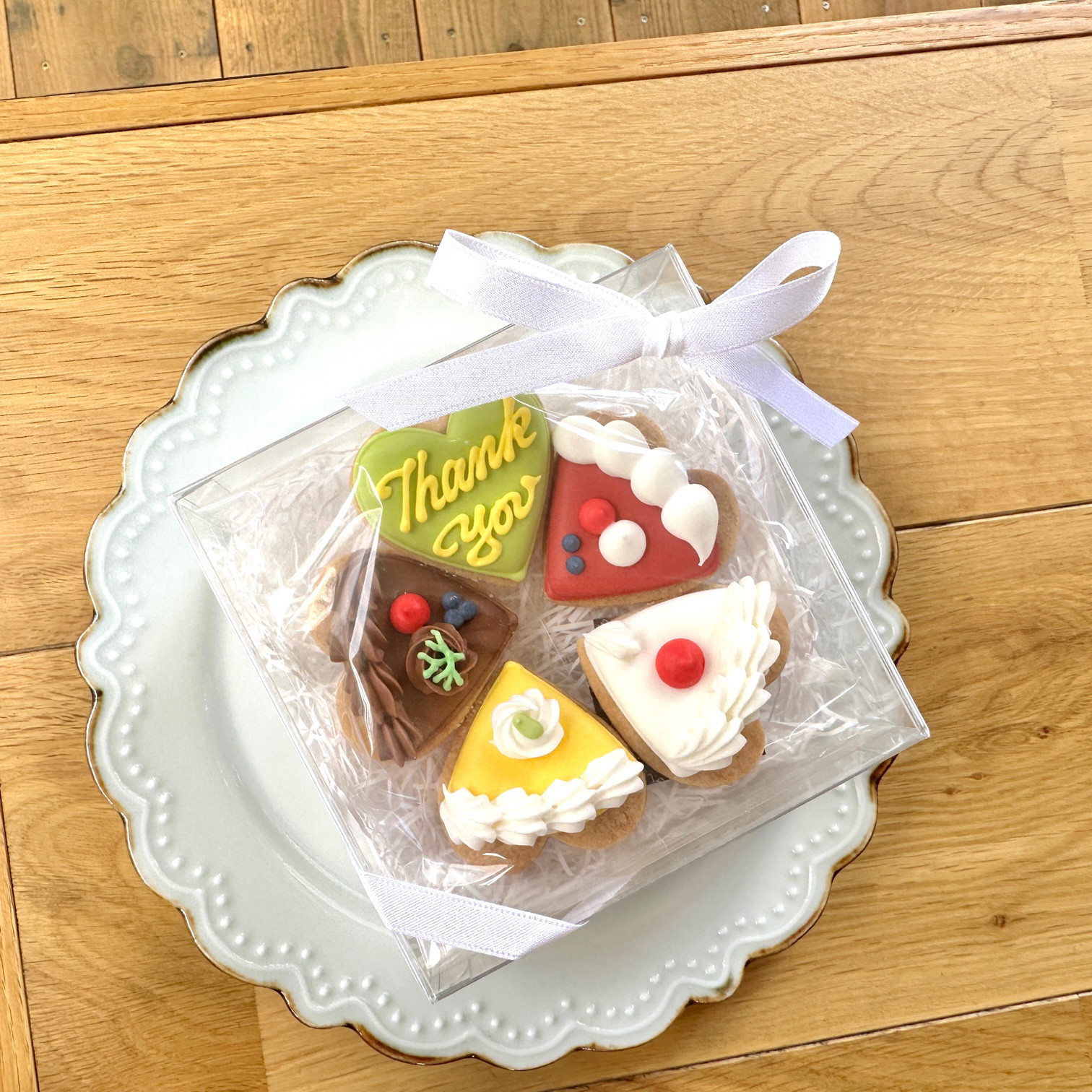 ミニハートのケーキBOX アイシングクッキー クッキー Berry DECO 通販 ...