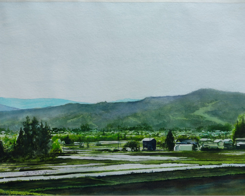 絵画風景画 絵画 風景画 ケリーハラム・コートダジュールの漁村 インテリア : 絵画