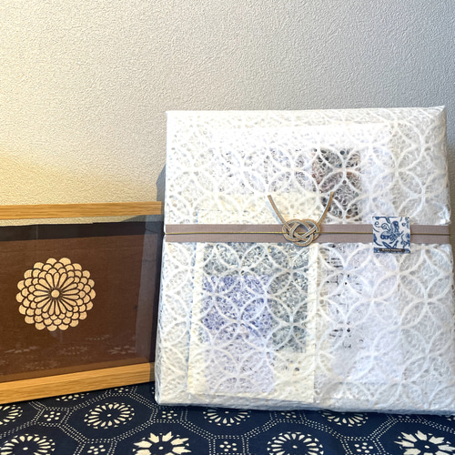 伝統工芸品【伊勢型紙でインテリア】シンプルに、上品に※受注製作 彫刻