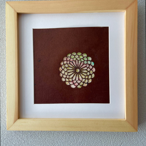 伝統工芸品【伊勢型紙でインテリア】シンプルに、上品に※受注製作 彫刻