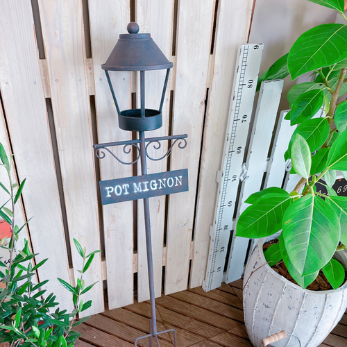 ラスト♡大きめピック【ブラウン系 ガーデン雑貨】オシャレな