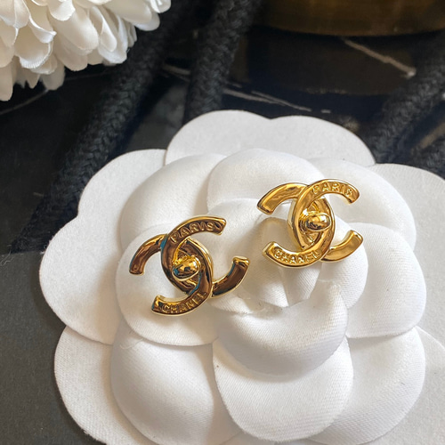 CHANEL風のイヤリング イヤリング・ノンホールピアス n710 通販