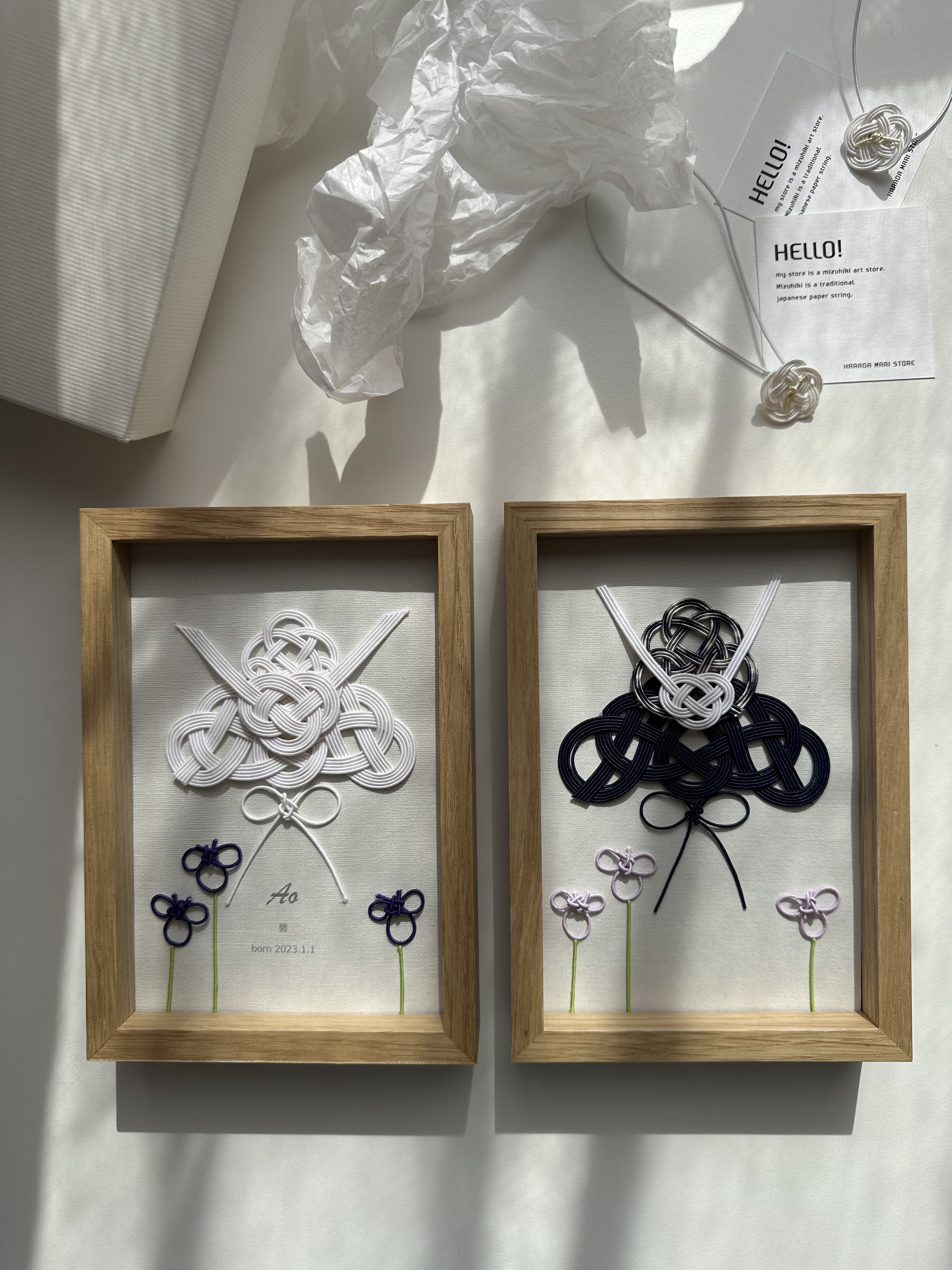 水引　兜飾り-菖蒲爛漫 4,366円