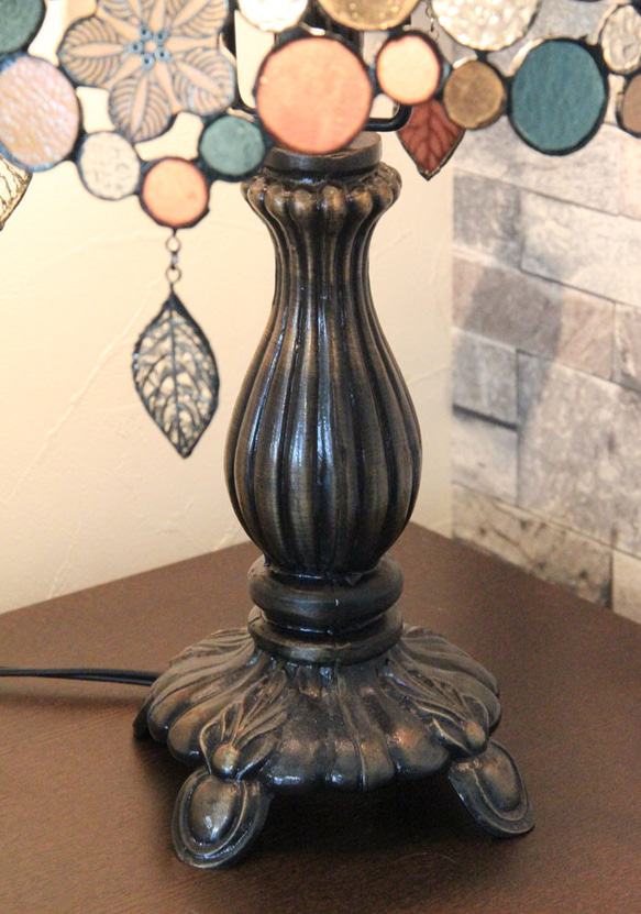 ステンドグラスのランプ『アラジン』 ご了承ください