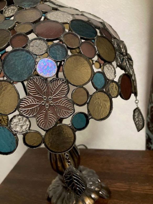 ステンドグラスのランプ『アラジン』 ご了承ください