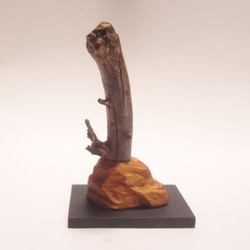 木彫刻 小さな仏像 『 不動明王 』野仏 オリジナル　ハンドメイド 不動　仏像彫刻 7枚目の画像