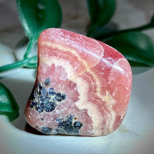 バラ色の人生を】インカローズ 原石 タンブル その他置物 東洋占星術師