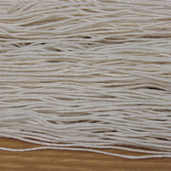 綿糸　20/6　きなり　大容量コーン巻き 2枚目の画像