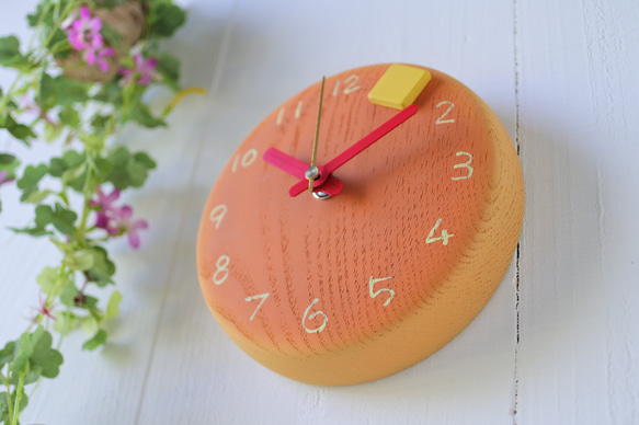 【再販】パンケーキの時計 壁掛け時計タイプ　ホットケーキ 5枚目の画像