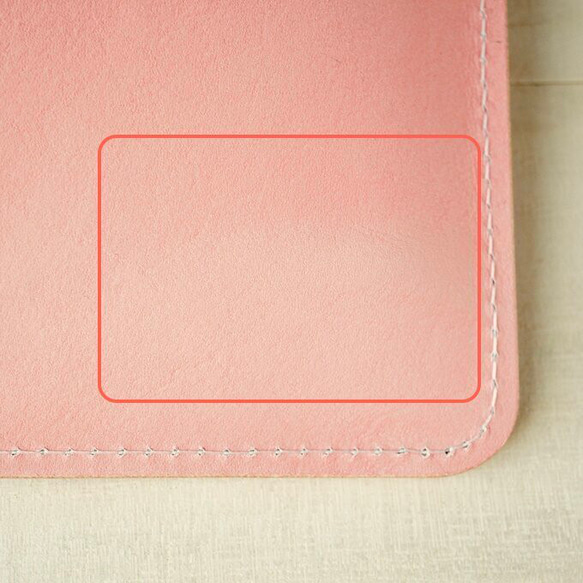 【アウトレット】【現品限り】【大特価セール】✨ゴールドファスナー✨　乙女椿のような春色ピンクのスマートなお財布 6枚目の画像