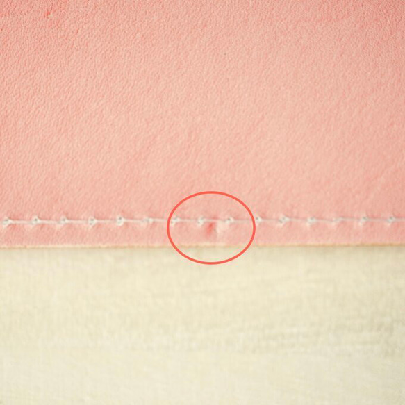 【アウトレット】【現品限り】【大特価セール】✨ゴールドファスナー✨　乙女椿のような春色ピンクのスマートなお財布 7枚目の画像