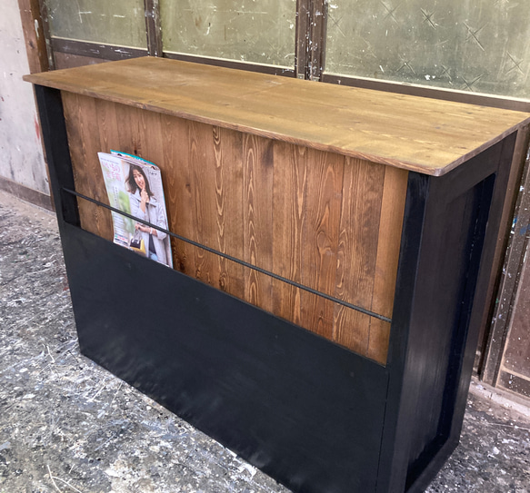 受注製作【ブラックシリーズ/北欧】☆カウンターテーブル【1200】 受注