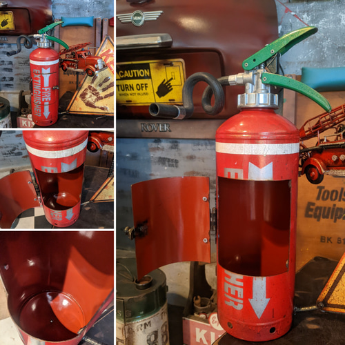 アメリカン ディスプレイスタンド 一体型 サインボード 消化器 消防車