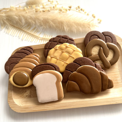 【ガイドライン有】パン　5種類セット　クッキー型 4枚目の画像