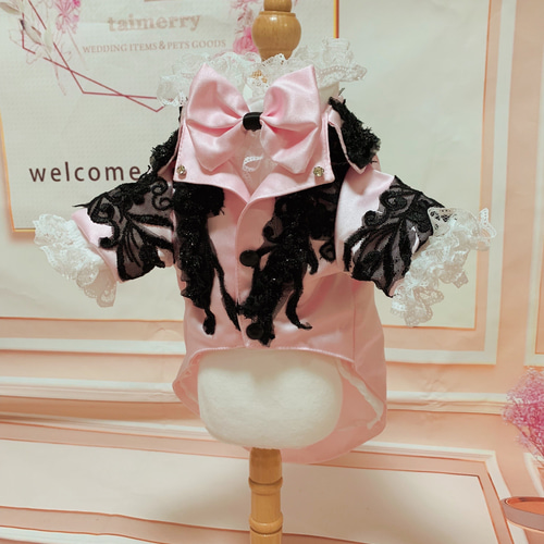 新品タグ付♡アンクルージュ♡ネコちゃん制服セットアップ♡ピンク♡ 新品タグ付♡アンクルージュ♡ネコちゃん制服セットアップ