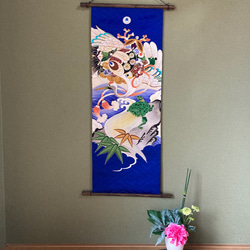 ☆送料無料☆着物リメイク 和風インテリア 端午の節句 子供の日