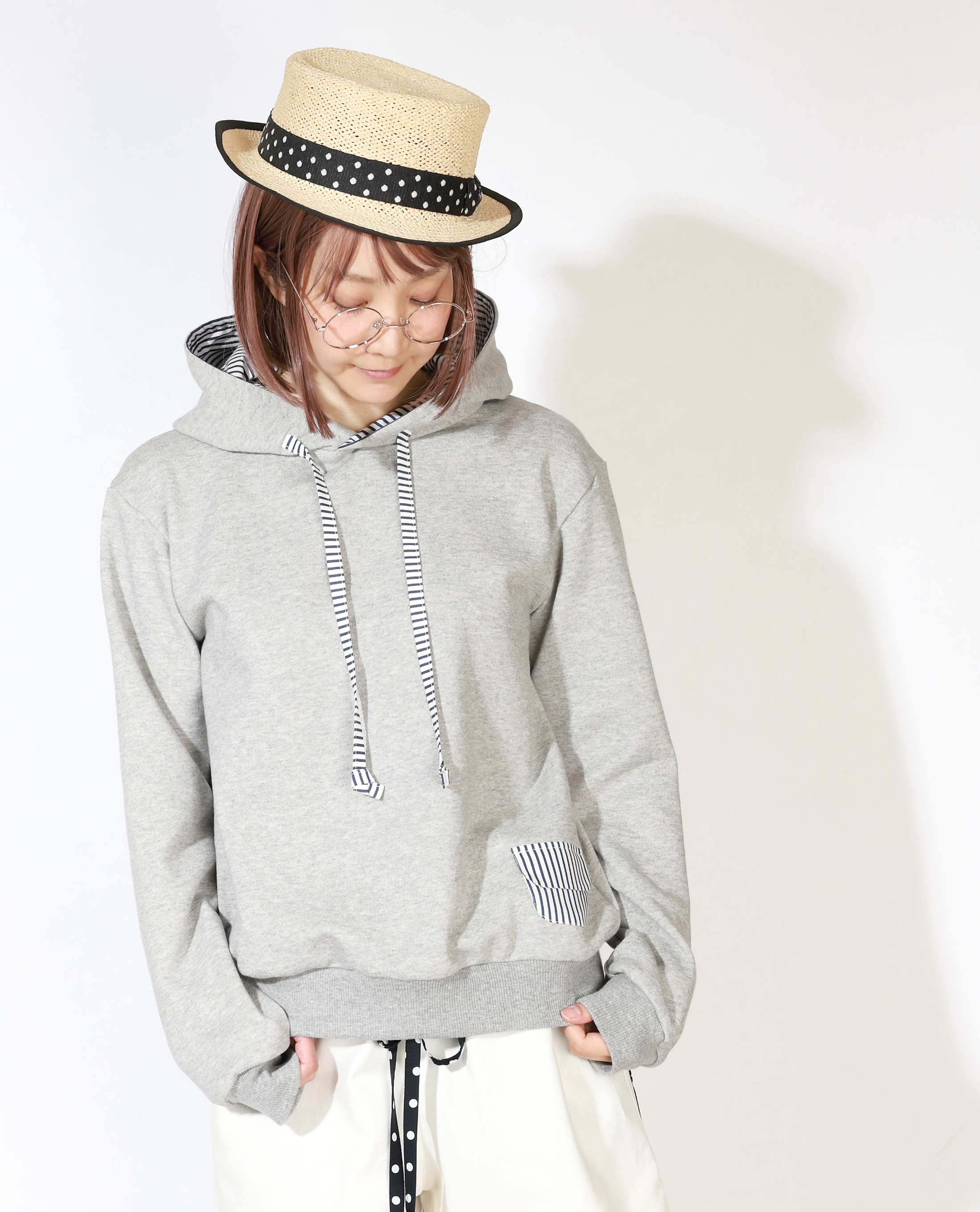 スノウピーのフードパーカー♡グレー