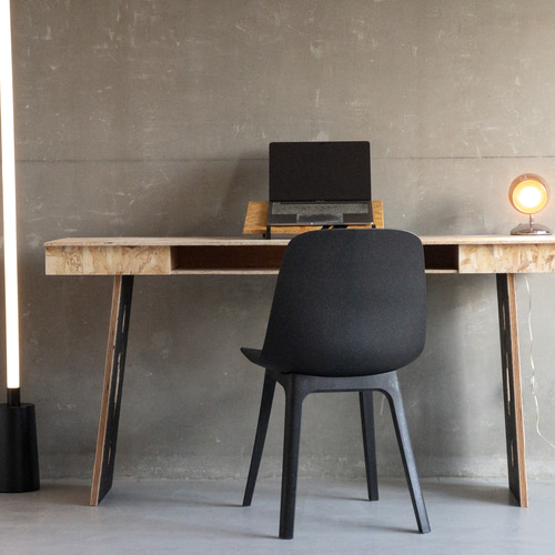 OSBボード製　デスク　ダイニングテーブル OSB家具】desk 